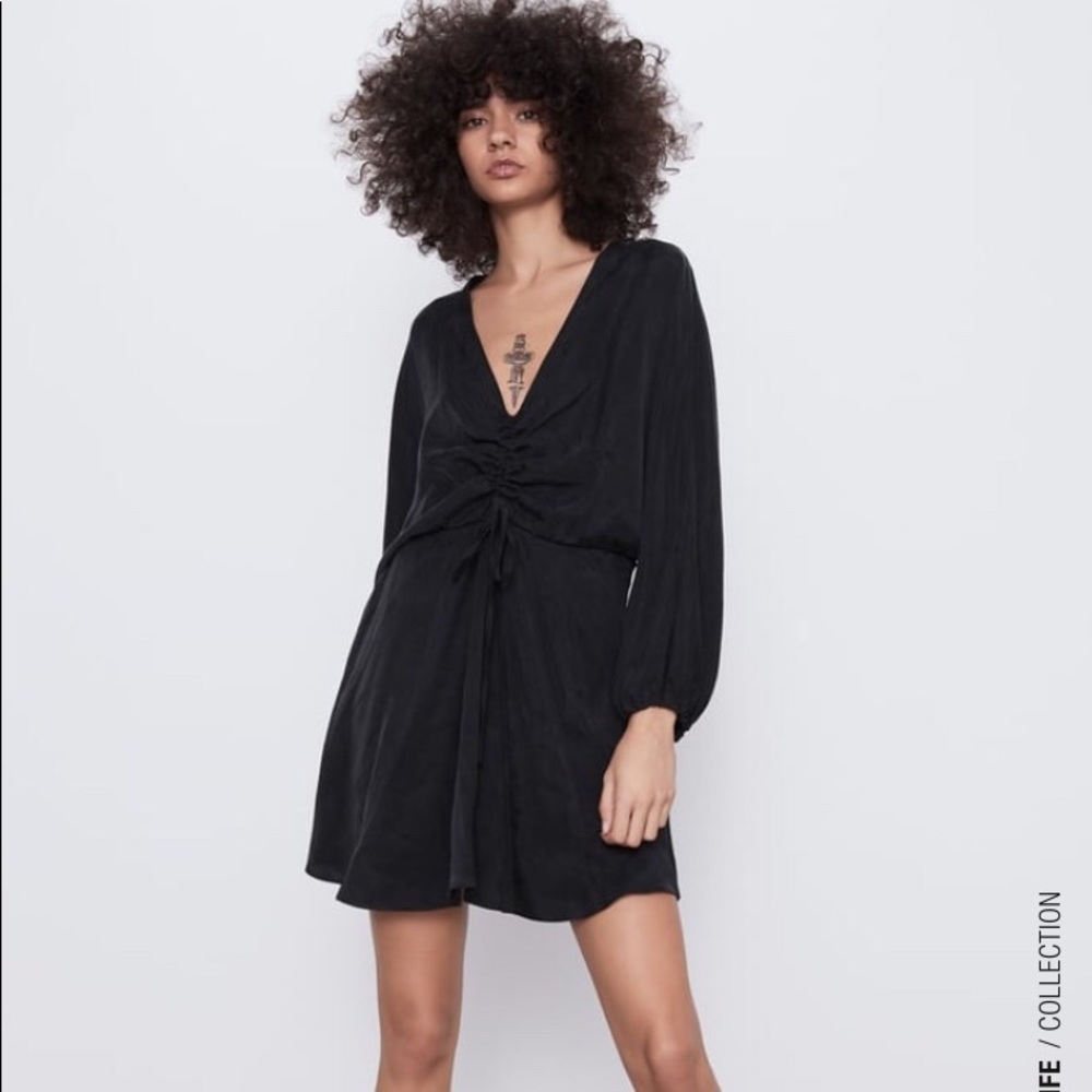 Zara Draped Dress TRF